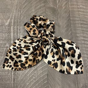 Leopard Scrunchie